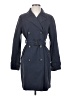 Stile Benetton Blue Gray Trenchcoat Size 32 - photo 1