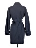 Stile Benetton Blue Gray Trenchcoat Size 32 - photo 2