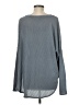 Blu Pepper Gray Long Sleeve Top Size M - photo 2