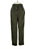 Peach 100% Polyester Green Casual Pants Size M - photo 1