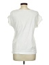 Assorted Brands 100% Baumwolle White Short Sleeve Blouse Size L - photo 2