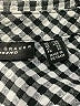 Susan Graver Checkered-gingham Black Long Sleeve Blouse Size XXS - photo 7