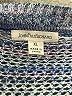 John Paul Richard 100% Polyester Metallic Blue Pullover Sweater Size XL - photo 7