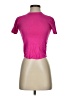 Zara Pink Short Sleeve Turtleneck Size S - photo 1