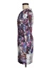 H&M Print Purple Cocktail Dress Size 6 - photo 5