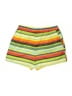 Kaileigh Stripes Yellow Board Shorts Size L - photo 2