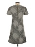 Calvin Klein Argyle Gray Casual Dress Size 4 - photo 2