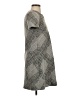 Calvin Klein Argyle Gray Casual Dress Size 4 - photo 4