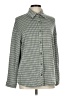 3rd + Malt Houndstooth Gray Long Sleeve Blouse Size L - photo 1