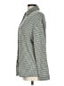 3rd + Malt Houndstooth Gray Long Sleeve Blouse Size L - photo 5