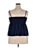 Unbranded 100% Polyester Blue Sleeveless Blouse Size 2X - photo 2