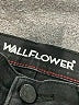 Wallflower Solid Black Denim Shorts Size 3 - photo 3