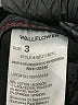 Wallflower Solid Black Denim Shorts Size 3 - photo 4