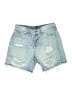 Gap 100% Cotton Blue Denim Shorts Size 25 waist - photo 1