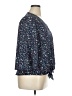 VIISHOW Blue 3/4 Sleeve Blouse Size XL - photo 4