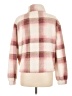 No Boundaries 100% Recycled Polyester Plaid Pink Pullover Sweater Size M - photo 2