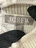 J.Crew 100% Cotton Stripes Ivory Turtleneck Sweater Size XS - photo 7