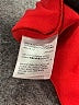 Alfani 100% Polyester Red 3/4 Sleeve Blouse Size 10 - photo 8