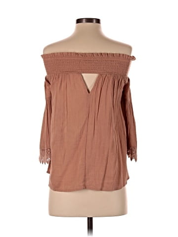 Sun & Shadow 3/4 Sleeve Blouse (view 2)