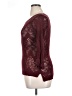 Pink Rose 100% Acrylic Burgundy Pullover Sweater Size XL - photo 5