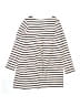 Unbranded 100% Cotton Stripes Ivory Burgundy Dress One size (toddler) - photo 2