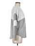 Blue Rain Color Block Gray Pullover Sweater Size M - photo 4