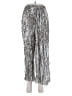 Zara Animal Print Silver Casual Pants Size S - photo 1