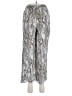 Zara Animal Print Silver Casual Pants Size S - photo 2