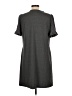 Ofeefan Solid Gray Casual Dress Size L - photo 2