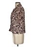 Lulus Animal Print Pink Short Sleeve Blouse Size S - photo 5