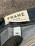 FRAME Denim Solid Blue Jeans Size 30 waist - photo 7