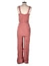 Derek Heart 100% Rayon Solid Pink Jumpsuit Size S - photo 2