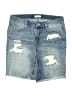 Mudd 100% Cotton Blue Denim Shorts Size 9 - photo 1
