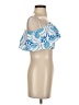 Shein 100% Polyester Blue Sleeveless Top Size 4 - photo 4