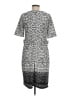 Phase Seven Graphic Gray Casual Dress Size 8 - photo 2