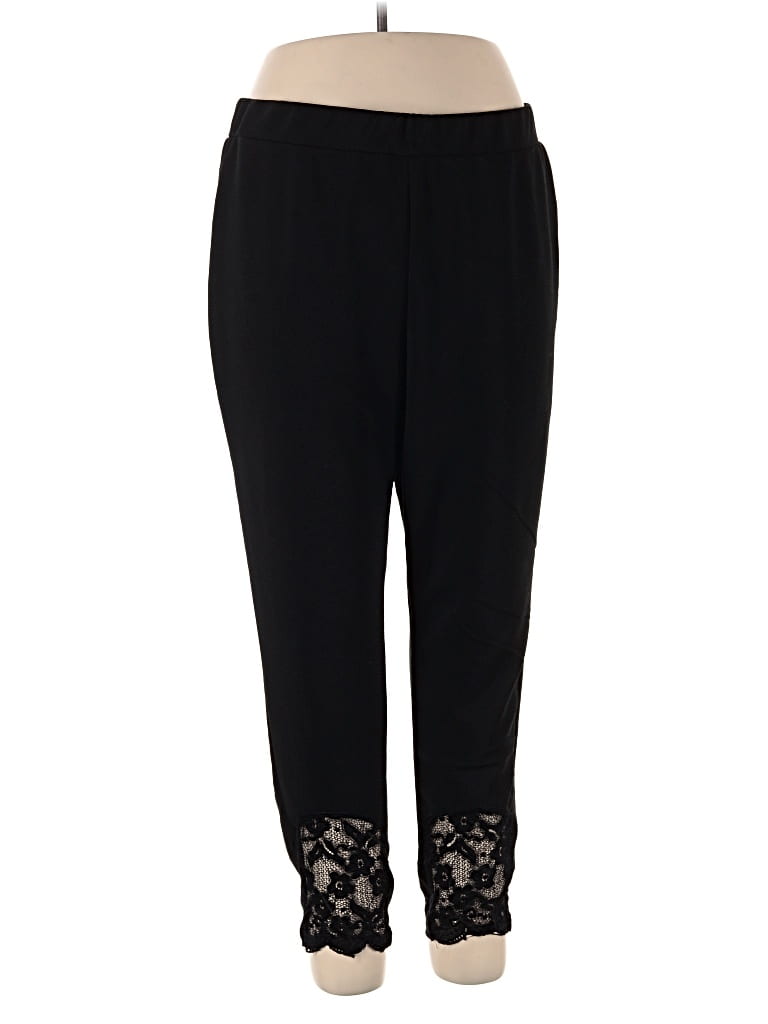 Pre-owned Shein Curve Casual Pants In Black