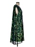 ASOS 100% Polyester Stars Green Cocktail Dress Size 24 waist - photo 4