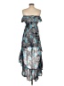 Assorted Brands Paisley Teal Cocktail Dress Size S - photo 2