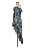 Assorted Brands Paisley Teal Cocktail Dress Size S - photo 5