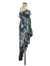 Assorted Brands Paisley Teal Cocktail Dress Size S - photo 4