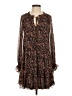 AaKaa 100% Polyester Brown Casual Dress Size S - photo 1