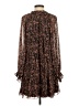AaKaa 100% Polyester Brown Casual Dress Size S - photo 2