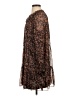 AaKaa 100% Polyester Brown Casual Dress Size S - photo 5