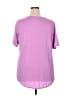 Apana Purple Short Sleeve Top Size 2X - photo 2