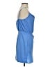 Etiquette 100% Polyester Solid Blue Cocktail Dress Size S - photo 5