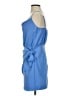 Etiquette 100% Polyester Solid Blue Cocktail Dress Size S - photo 4