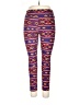 Lularoe Print Blue Leggings Size 1X (Tall & Curvy) - photo 1