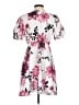 Assorted Brands 100% Polyester Floral White Pink Casual Dress Size S - photo 2