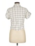 Love Notes Gray Short Sleeve Blouse Size M - photo 2
