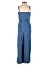 Splendid Solid Blue Jumpsuit Size XS - photo 2